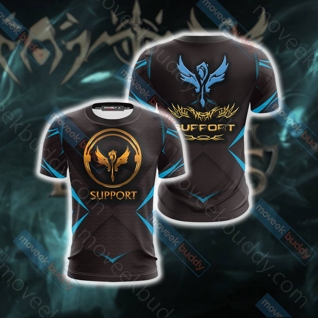 League of Legends - Support Unisex 3D T-shirt