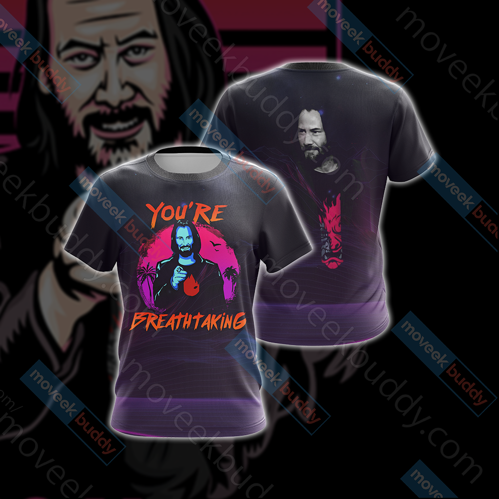 John Wick - You're Breathtaking Unisex 3D T-shirt