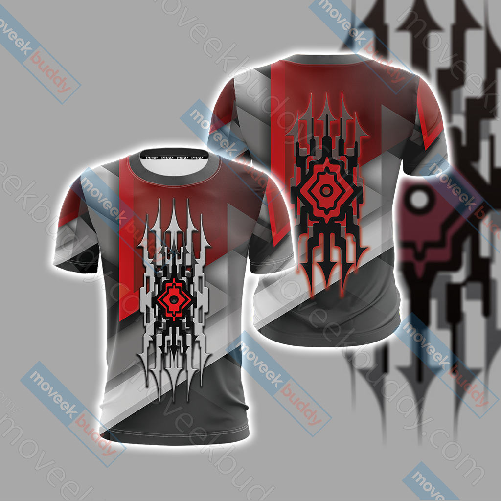 Final Fantasy XIII - L'Cie Unisex 3D T-shirt