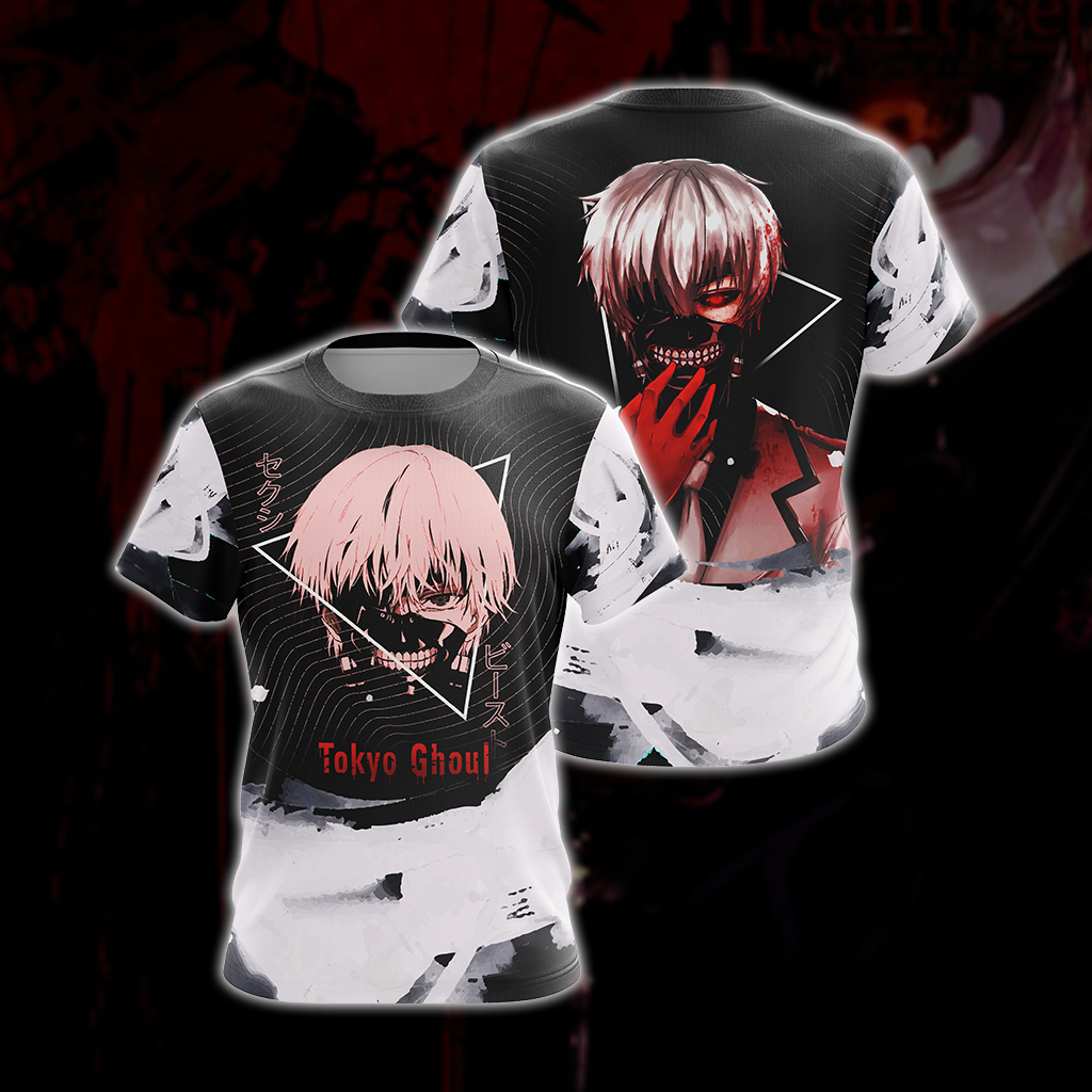 Tokyo Ghoul Unisex 3D T-shirt