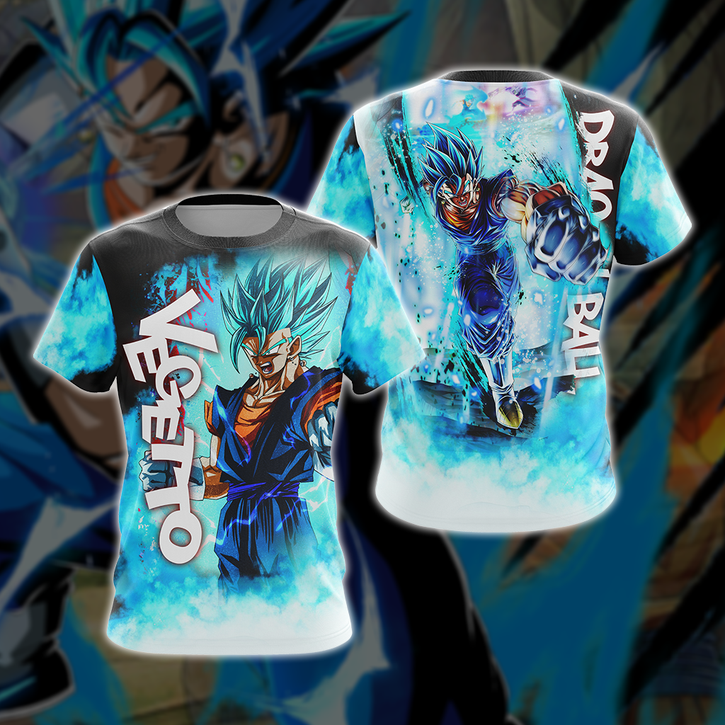 Dragon Ball Vegetto Unisex 3D T-shirt Zip Hoodie Pullover Hoodie T-shirt S