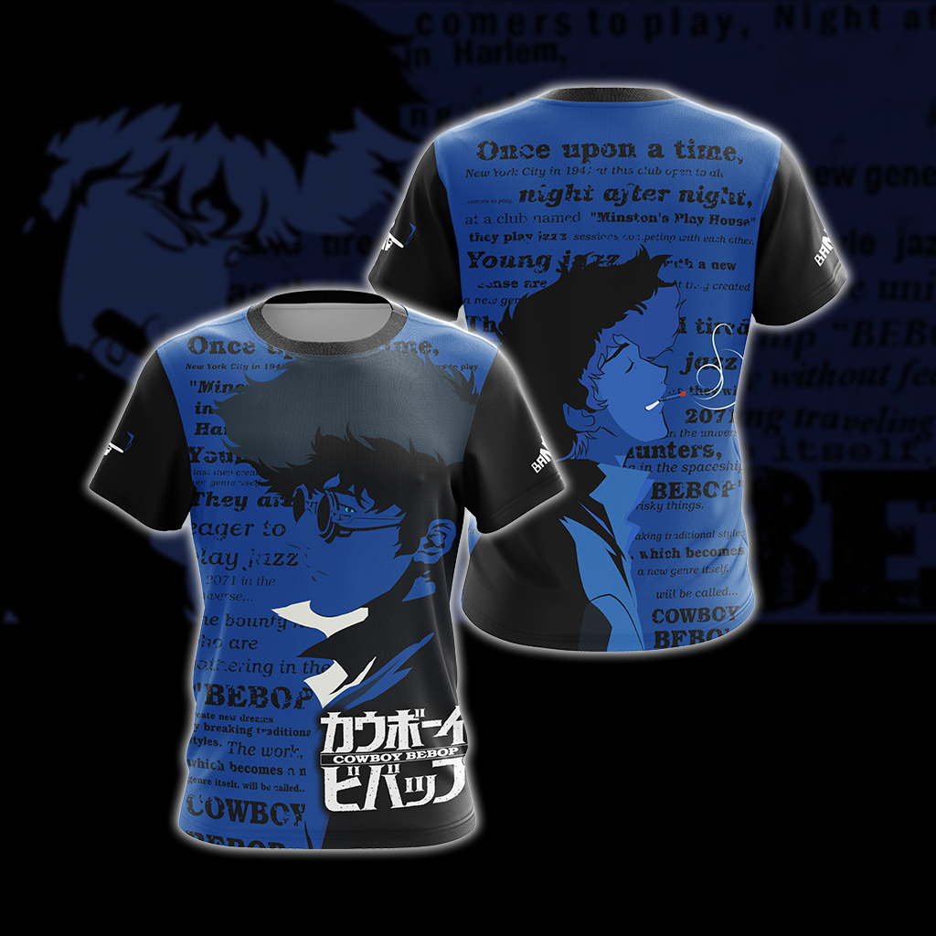 Cowboy Bebop New Style Unisex 3D T-shirt