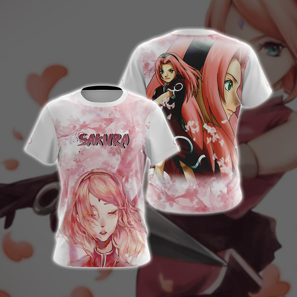 Naruto - Sakura Haruno New Unisex 3D T-shirt