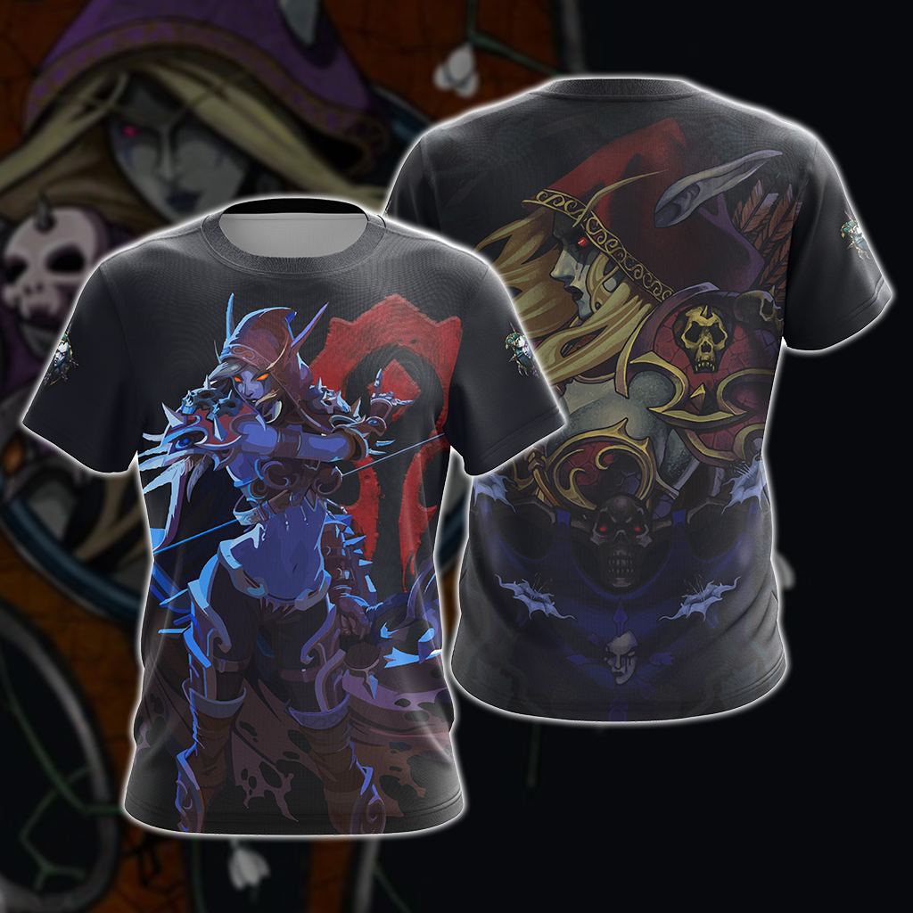 World of Warcraft - Sylvanas Windrunner Unisex 3D T-shirt T-shirt S