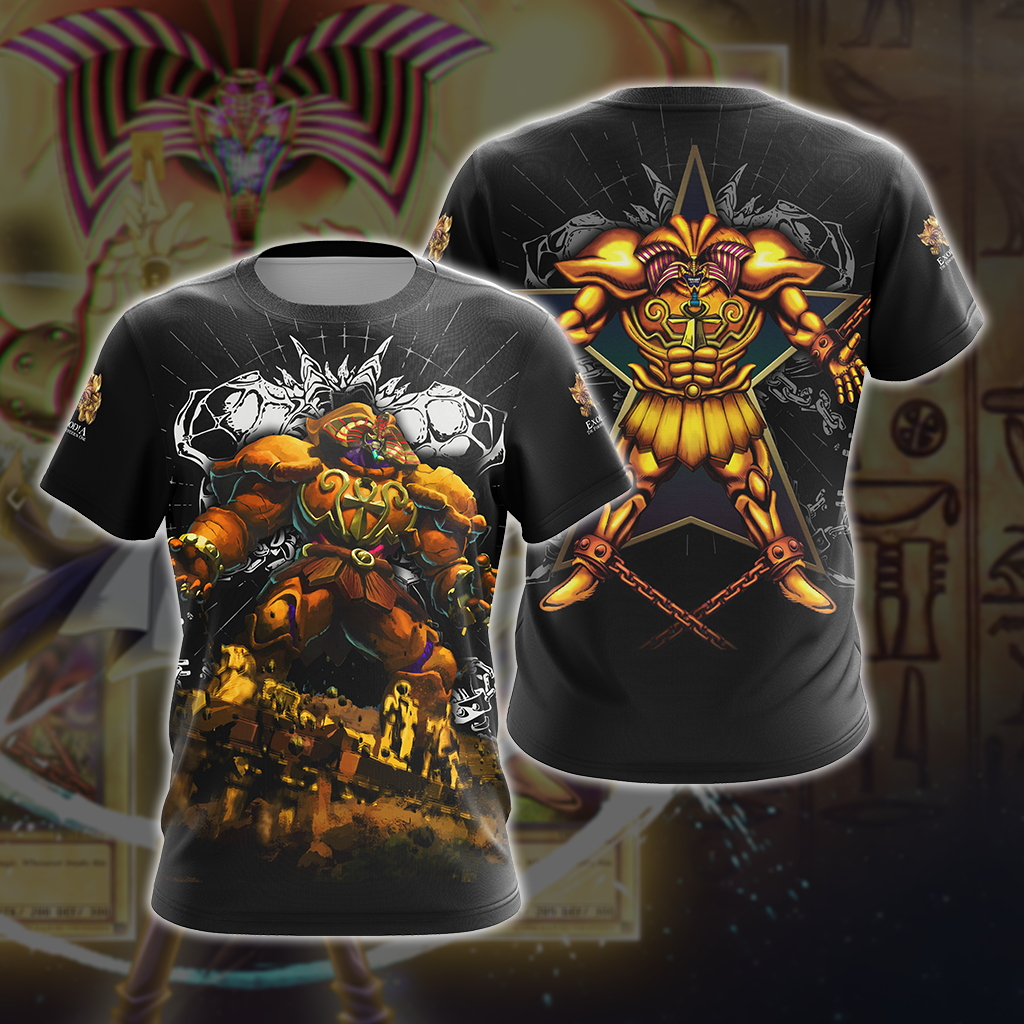Yu Gi Oh! Exodia The Forbidden Unisex 3D T-shirt Zip Hoodie T-shirt S