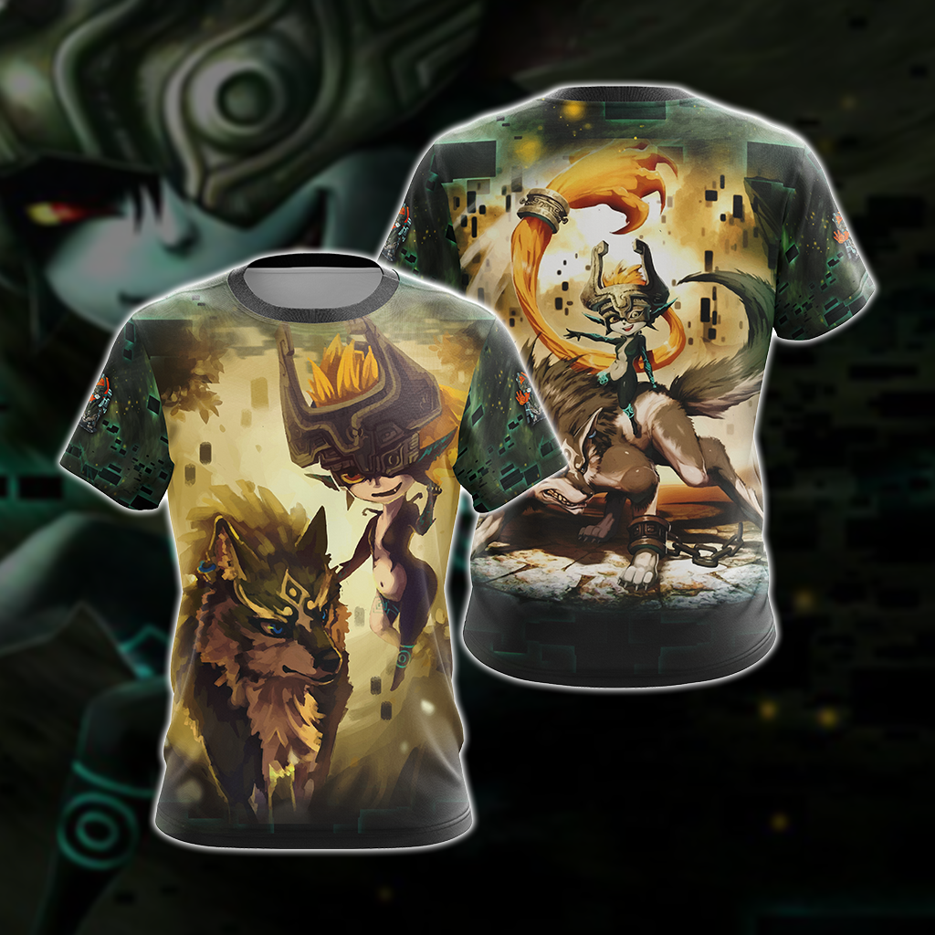 Legend of Zelda - Midna New Version Unisex 3D T-shirt T-shirt S