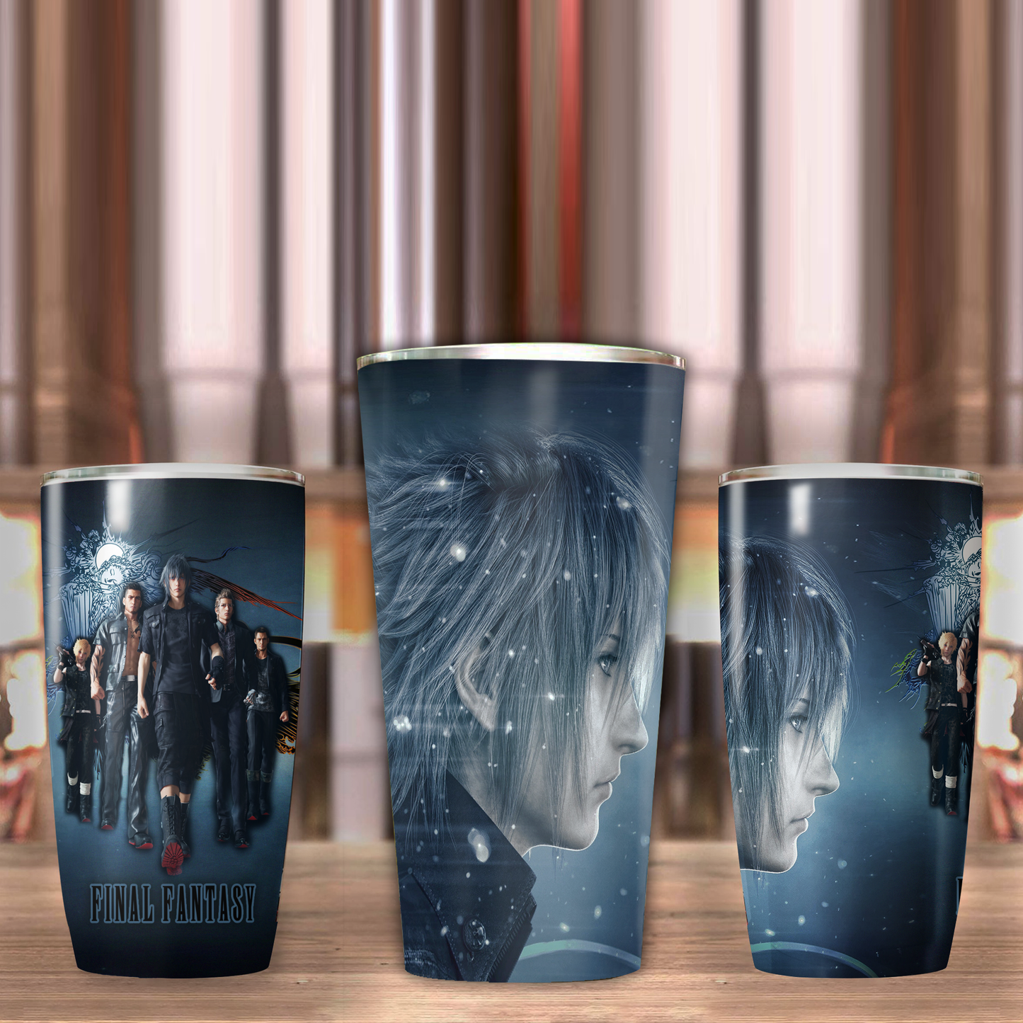 Final Fantasy XV Noctis Video Game Insulated Stainless Steel Tumbler 20oz / 30oz