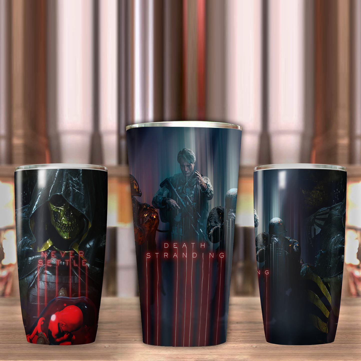 Death Stranding Video Game Insulated Stainless Steel Tumbler 20oz / 30oz