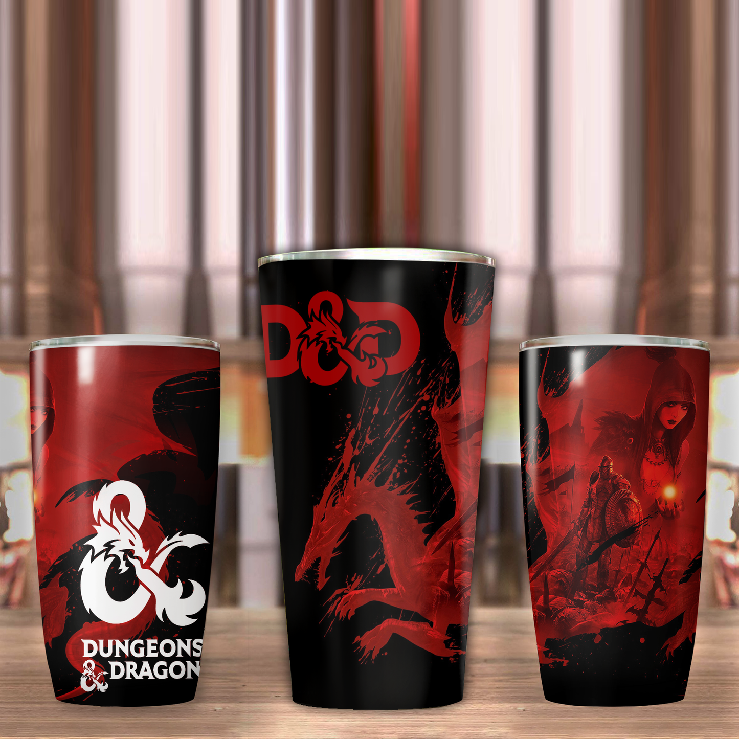 Dungeons And Dragons Video Game Insulated Stainless Steel Tumbler 20oz / 30oz