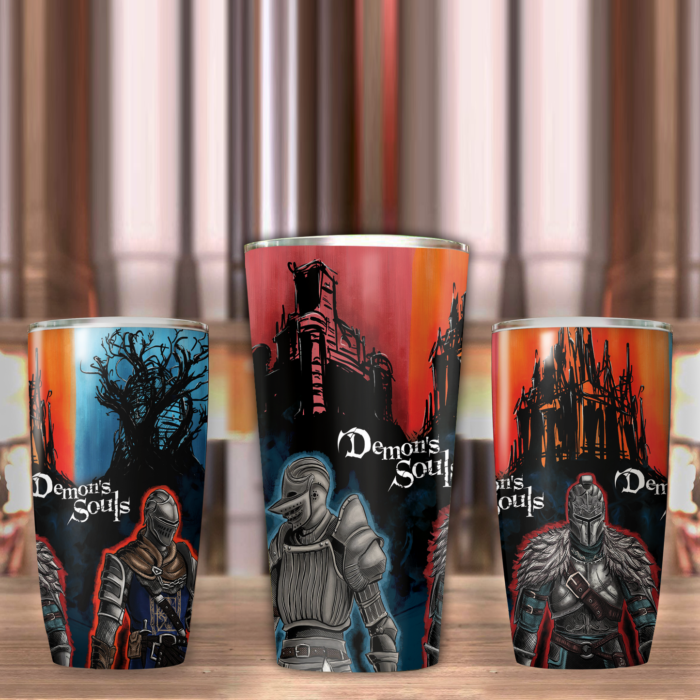 Demon's Souls Video Game Insulated Stainless Steel Tumbler 20oz / 30oz