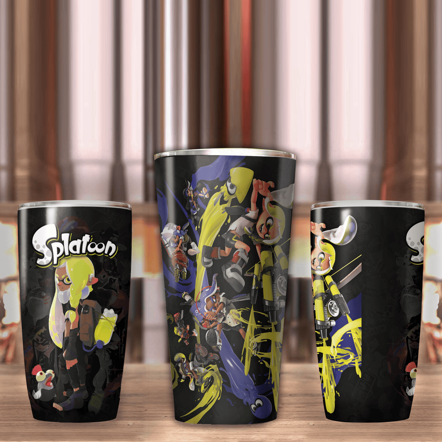Splatoon Video Game Insulated Stainless Steel Tumbler 20oz / 30oz