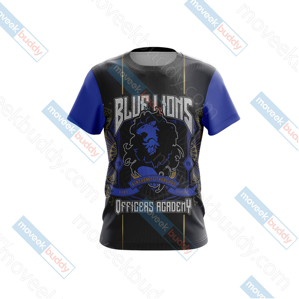 Fire Emblem Three Houses The Blue Lions Unisex 3D T-shirt