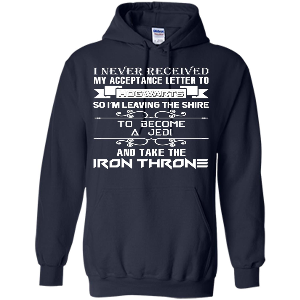 I Never Received My Acceptance Letter To Hogwarts T-shirt Navy S