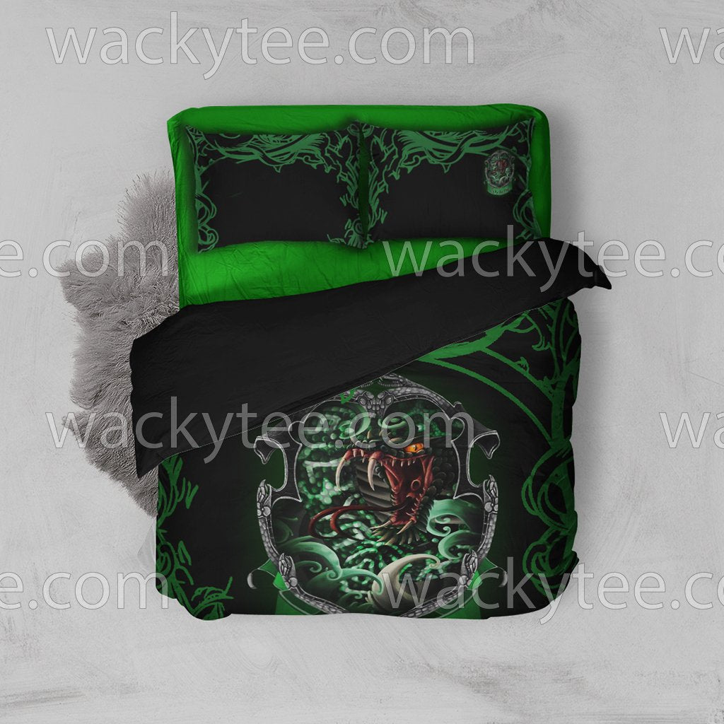Cunning Like A Slytherin Harry Potter Bed Set