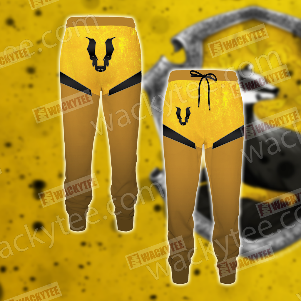 Harry Potter - Hufflepuff House Sporty Style New Jogging Pants S