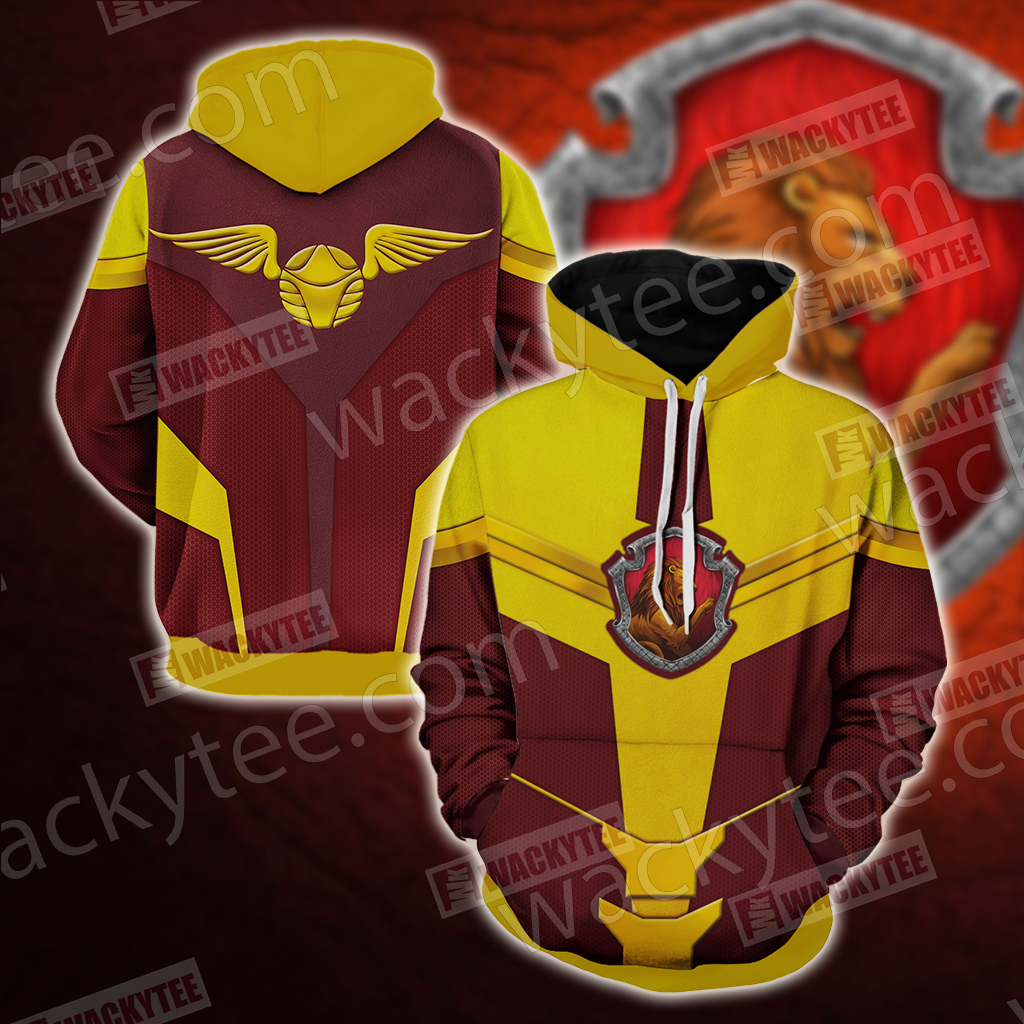 Hogwarts Castle Harry Potter - Gryffindor Edition New Style Unisex 3D T-shirt Hoodie S