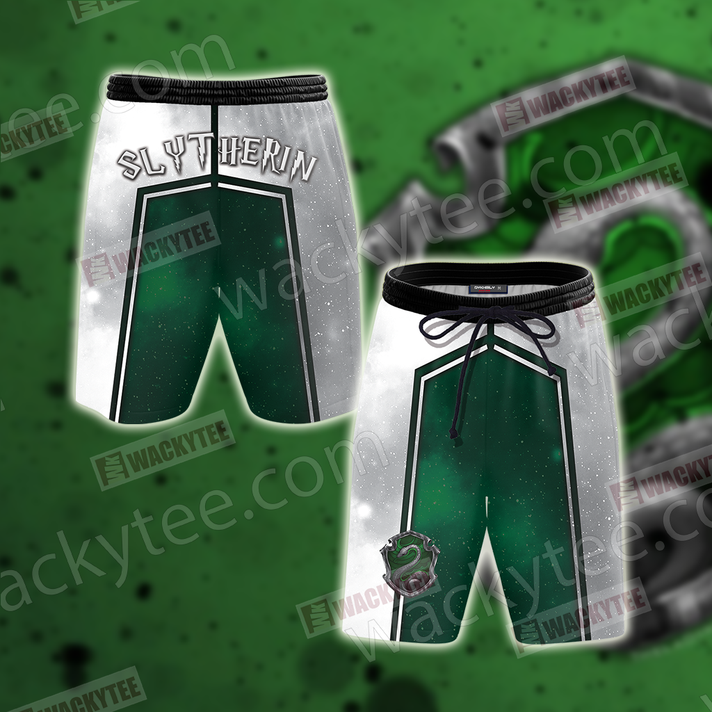 You Might Belong In Slytherin Harry Potter Hogwarts New Version Beach Shorts S