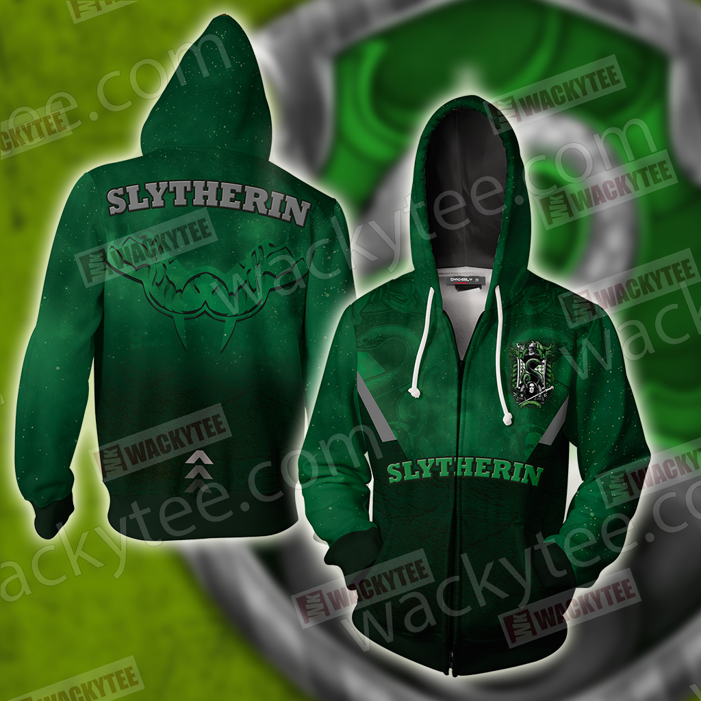 You Might Belong In Slytherin Harry Potter Unisex 3D T-shirt Zip Hoodie S