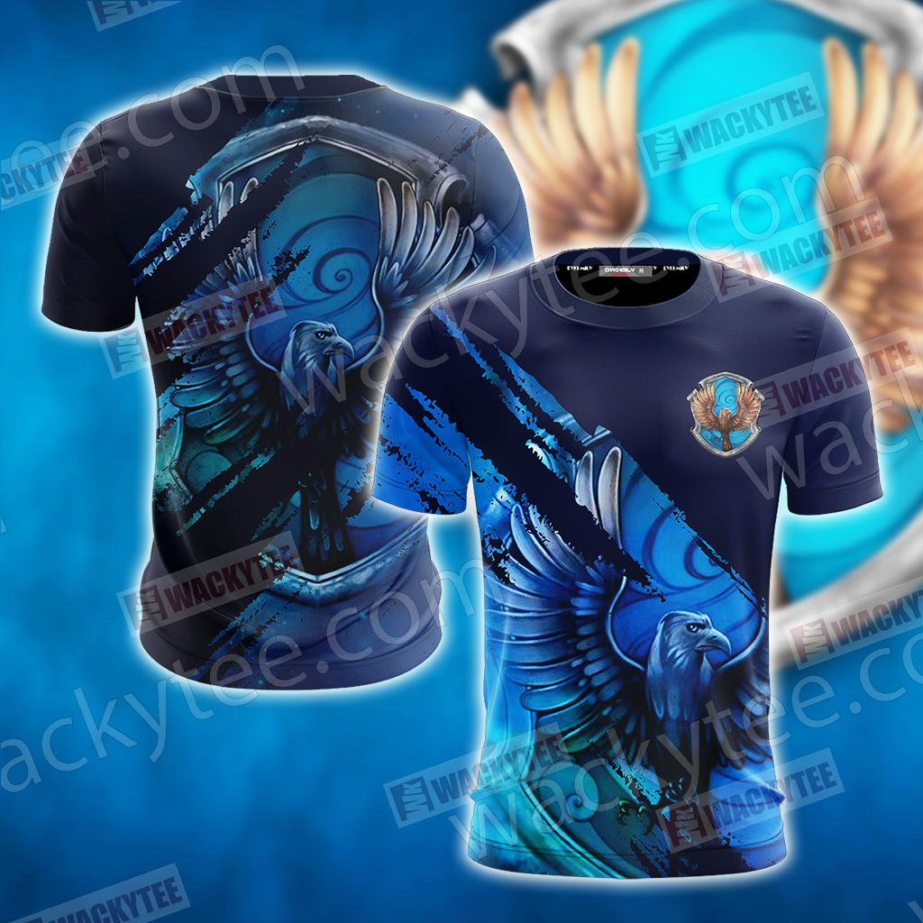 Harry Potter - Wise Like A Ravenclaw Wacky Style Unisex 3D T-shirt T-shirt S