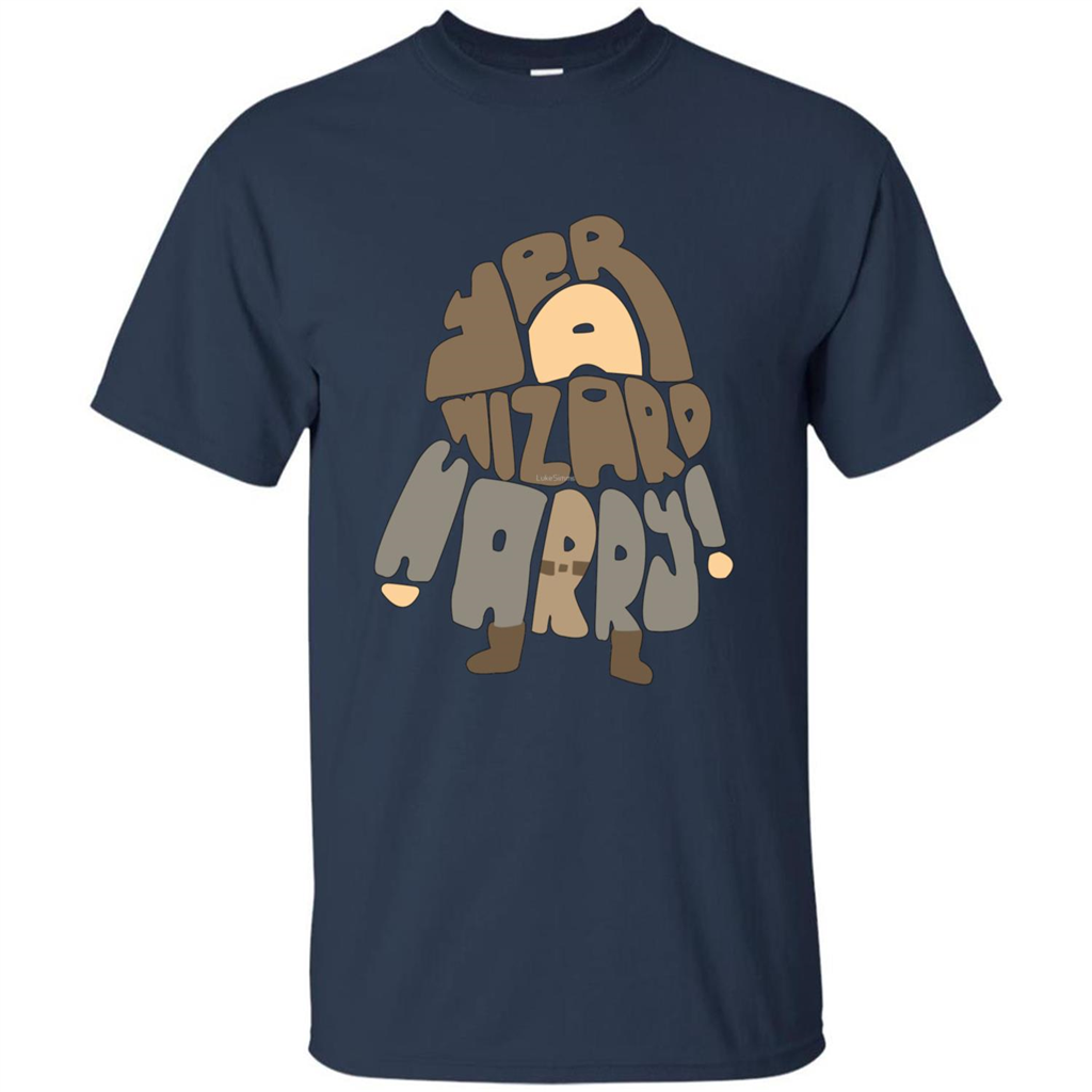 Movies T-shirt Yer A Wizard Harry Navy S