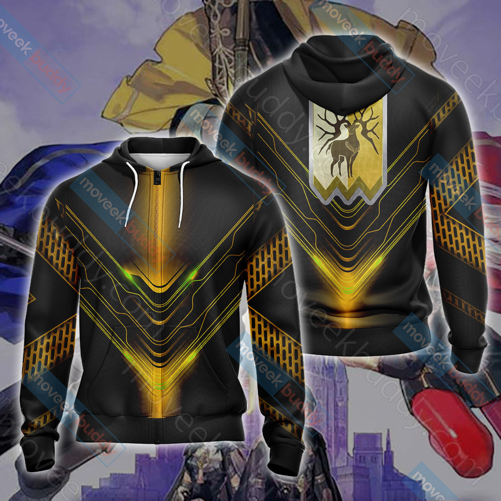 Fire Emblem Version 3 Unisex 3D T-shirt Zip Hoodie XS