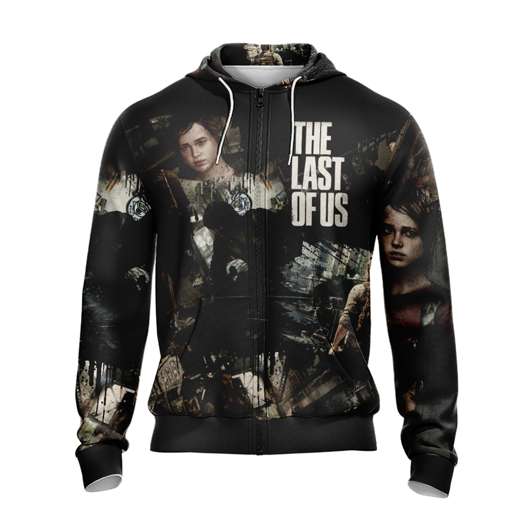 The Last Of Us Joel and Ellie Unisex 3D T-shirt Zip Hoodie Pullover Hoodie