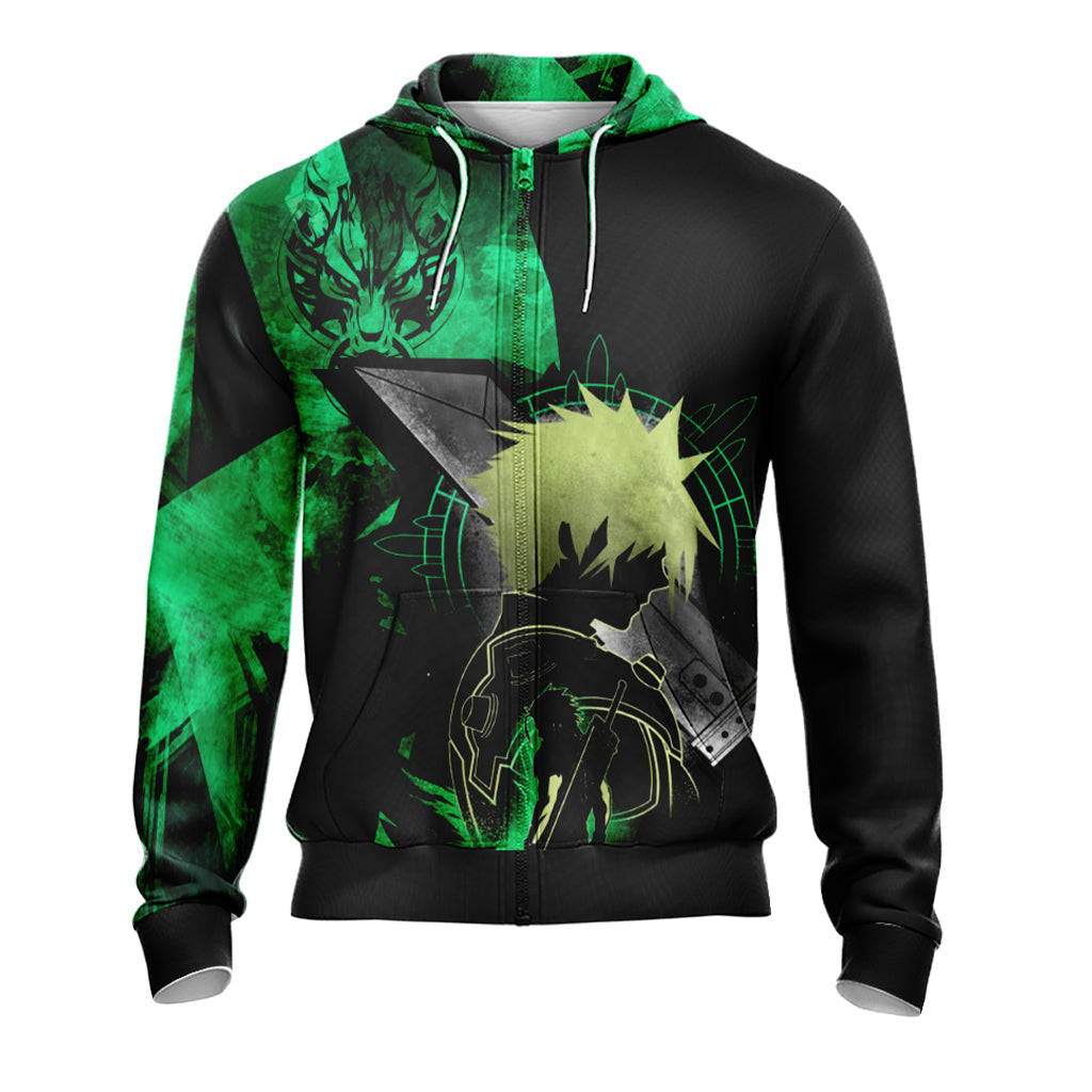 Final Fantasy VII - Cloud Strife New Unisex 3D T-shirt