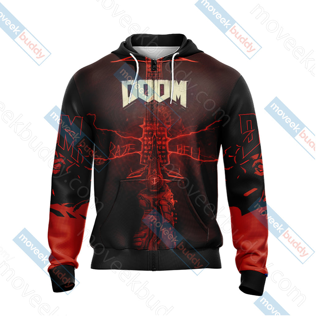 Doom New Look Unisex 3D T-shirt