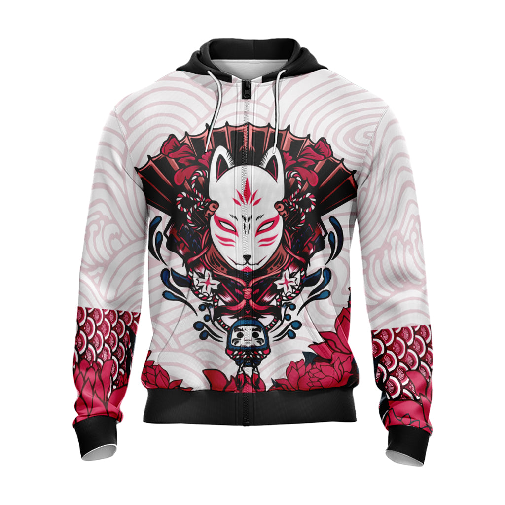 Naruto Kitsune Mask Unisex 3D T-shirt