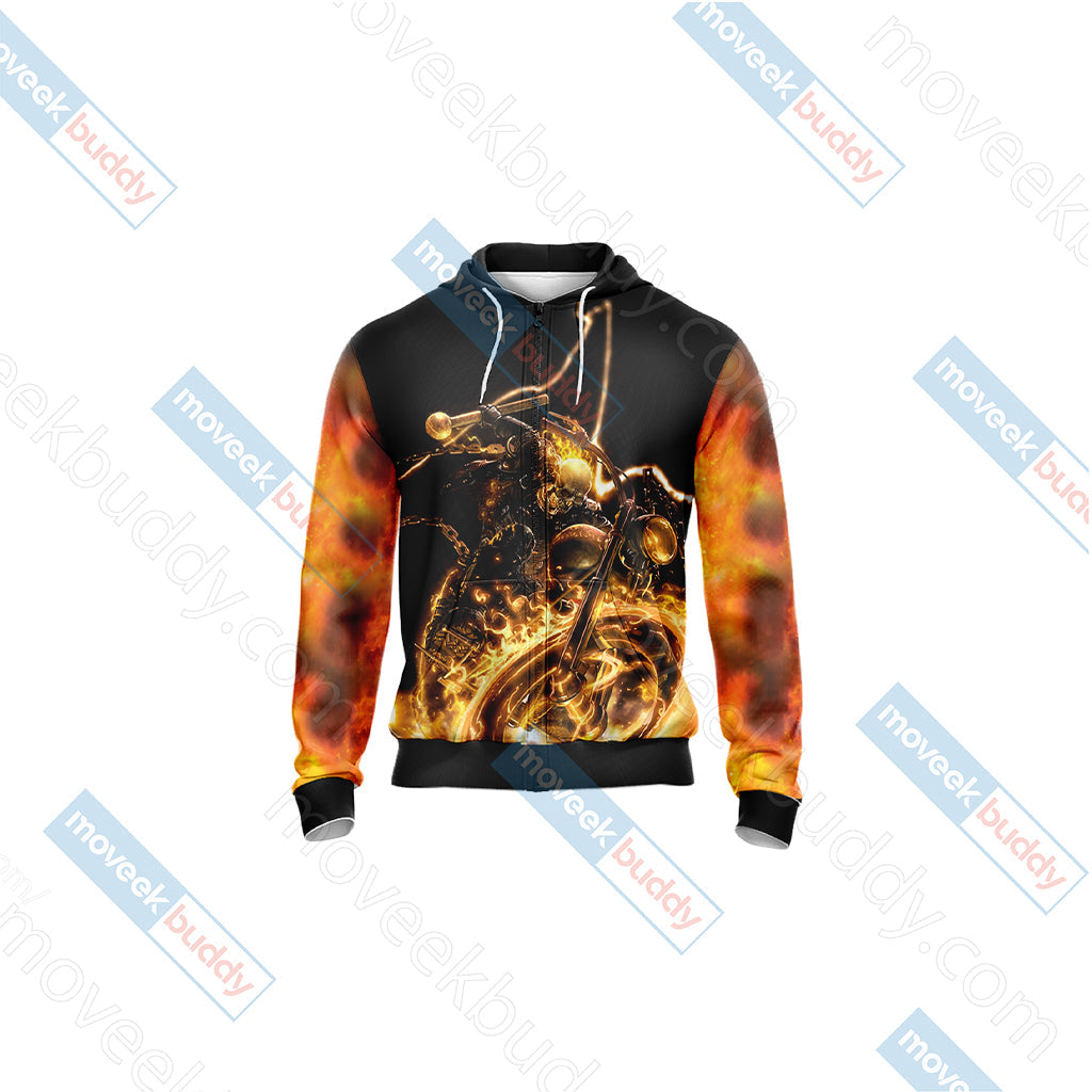 Ghost Rider Unisex 3D T-shirt