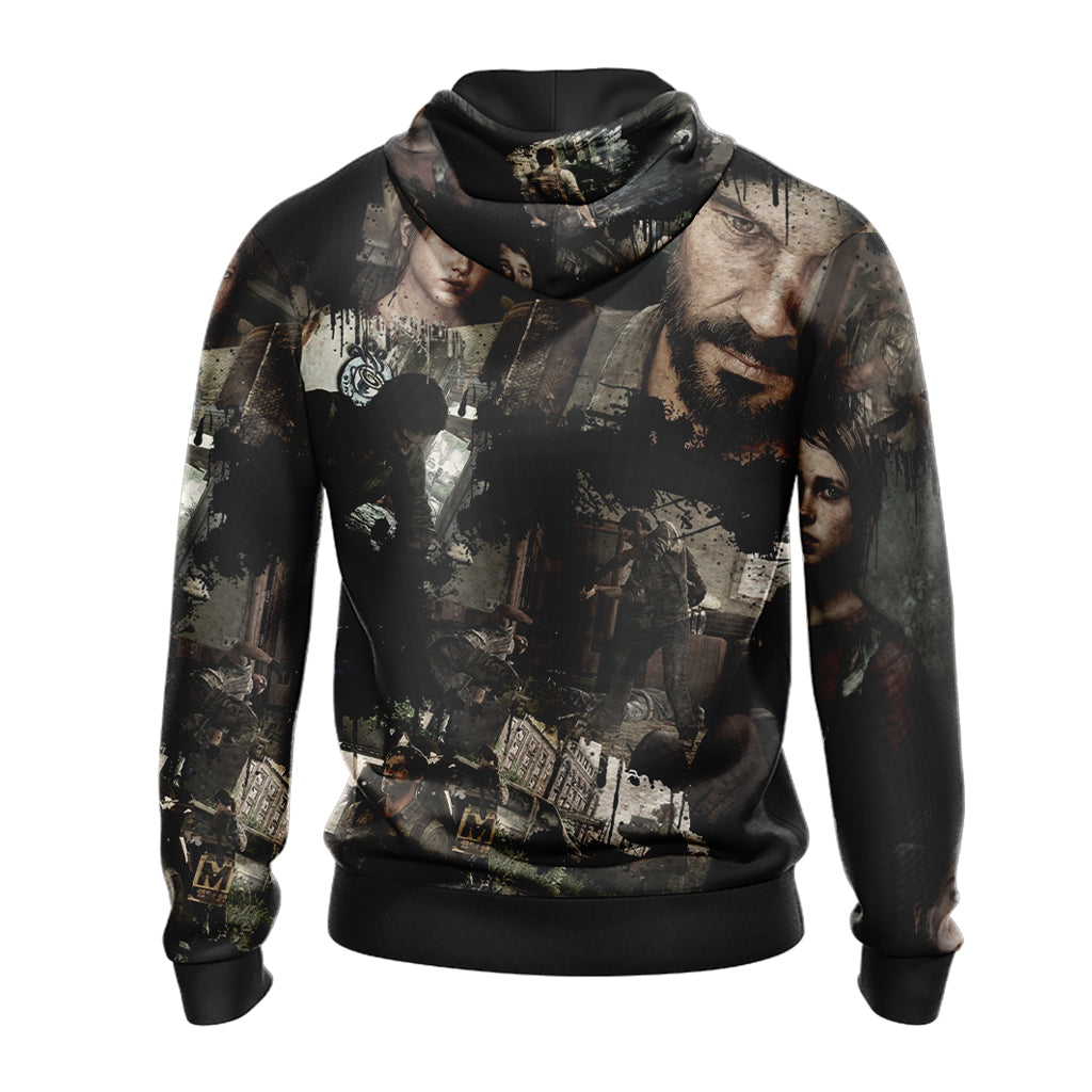 The Last Of Us Joel and Ellie Unisex 3D T-shirt Zip Hoodie Pullover Hoodie