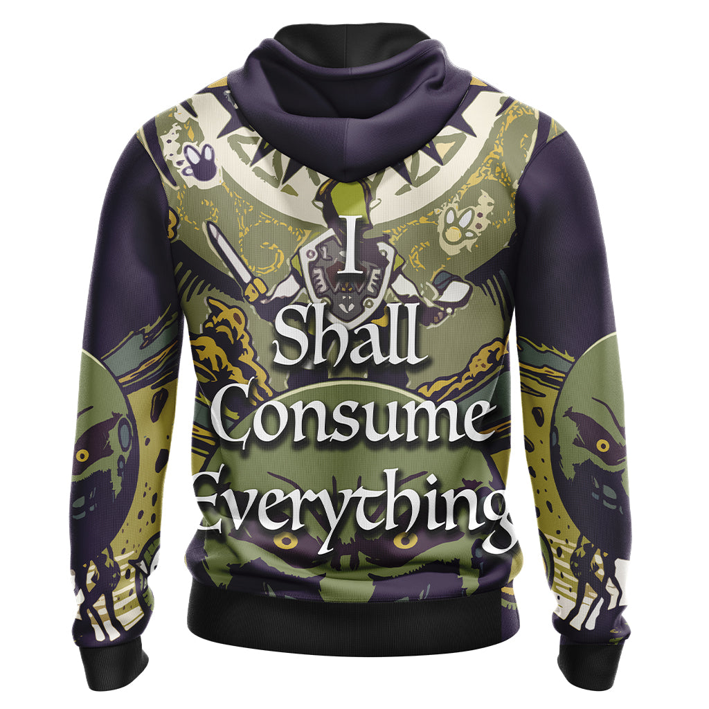 The Legend Of Zelda - I Shall Consume Everything Unisex 3D T-shirt Zip Hoodie Pullover Hoodie