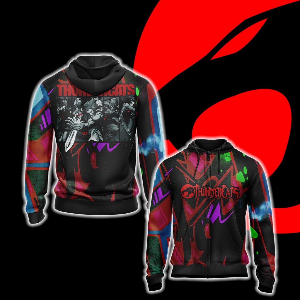Thundercats New Unisex 3D T-shirt Zip Hoodie XS