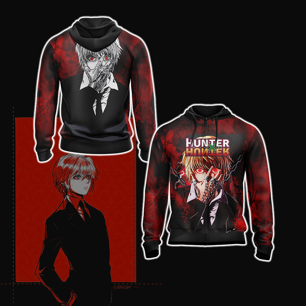 Hunter x Hunter - Kurapica Unisex 3D T-shirt Zip Hoodie XS