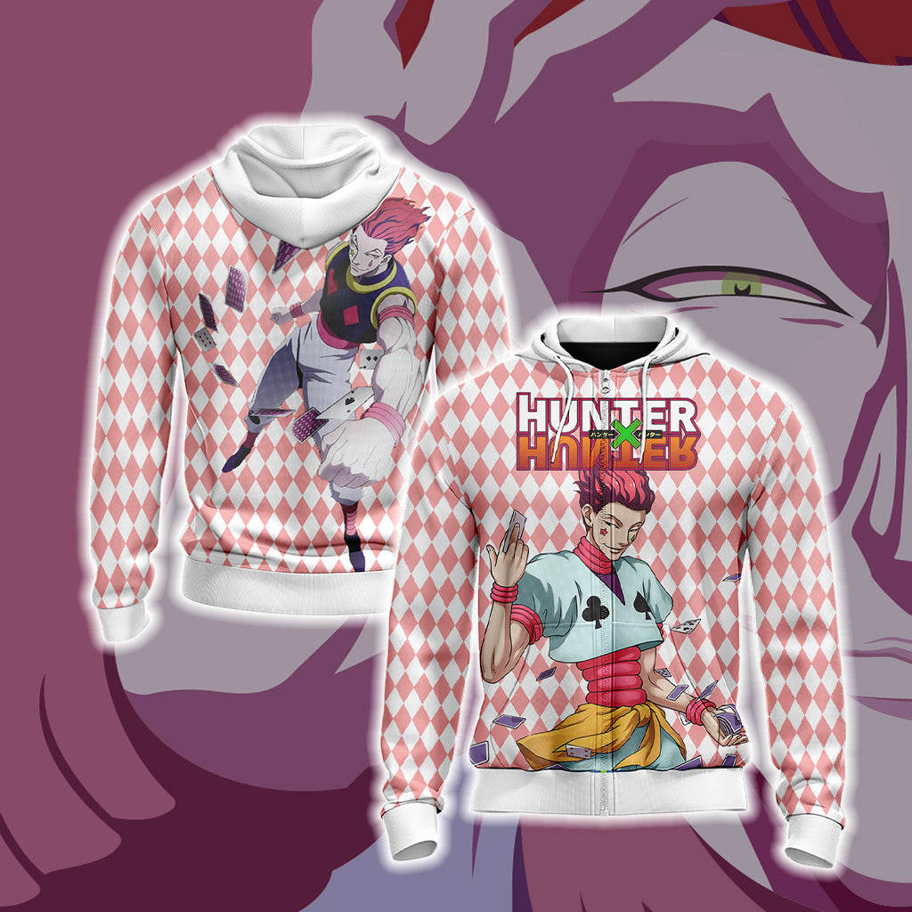 Hunter x Hunter - Hiskoka Unisex 3D T-shirt Zip Hoodie XS