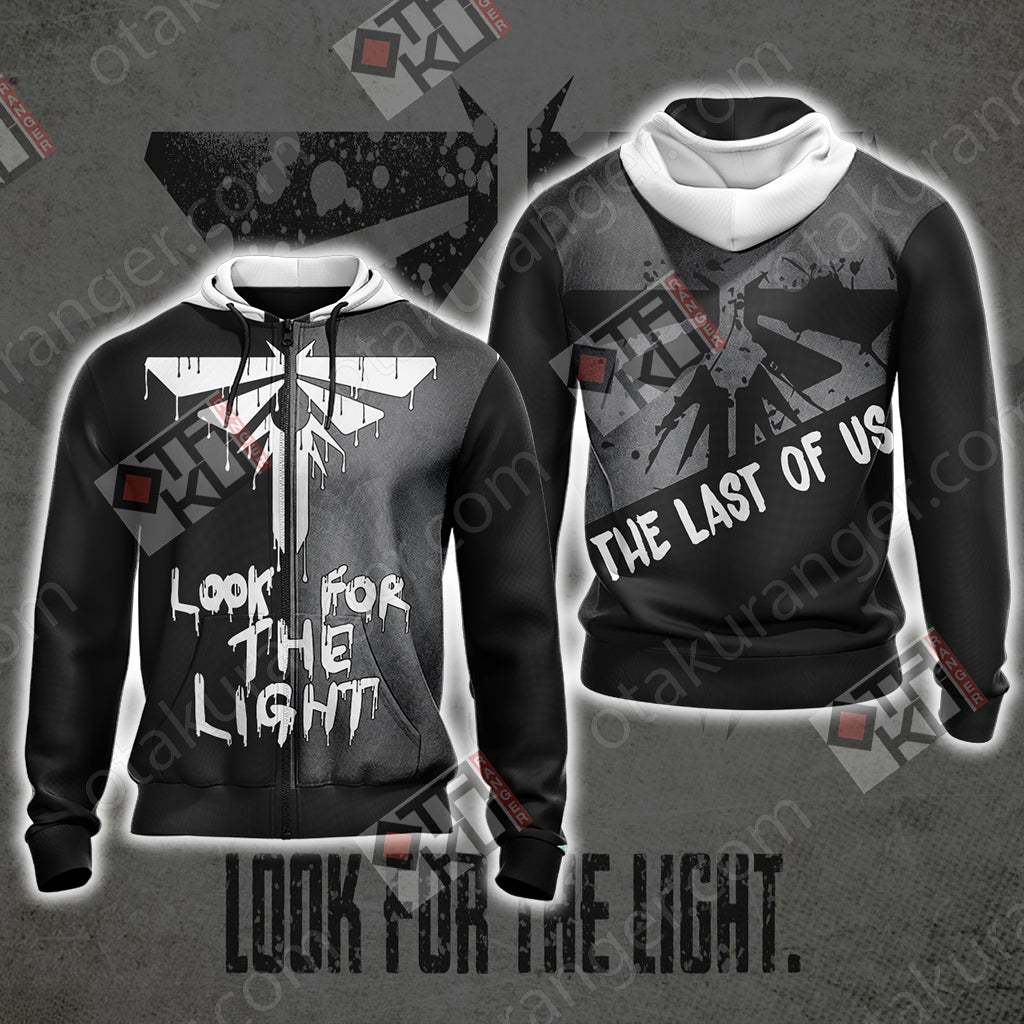 The Last of Us - Look For The Light New Look Unisex 3D T-shirt Zip Hoodie XS