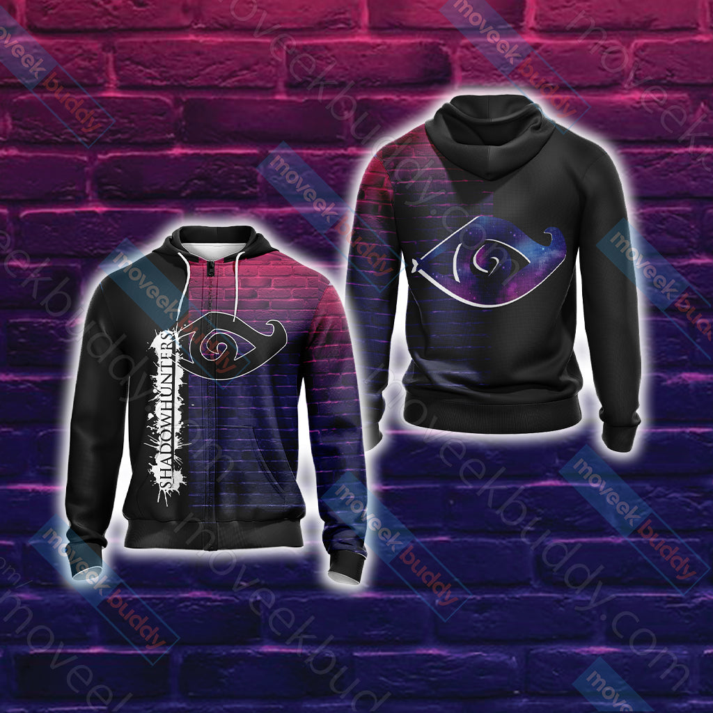 Shadowhunters - Voyance Unisex 3D T-shirt Zip Hoodie XS