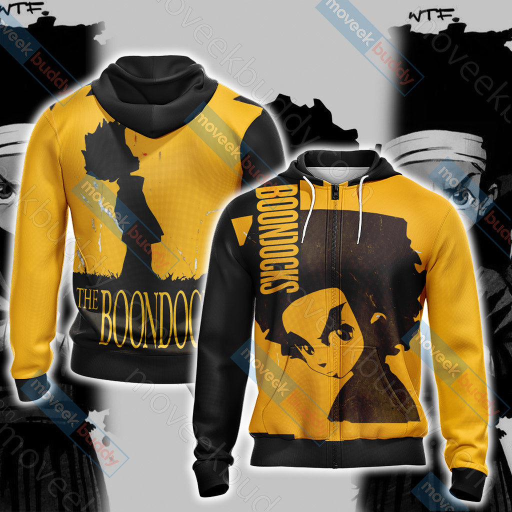 The Boondocks (TV series) Unisex 3D T-shirt Zip Hoodie XS
