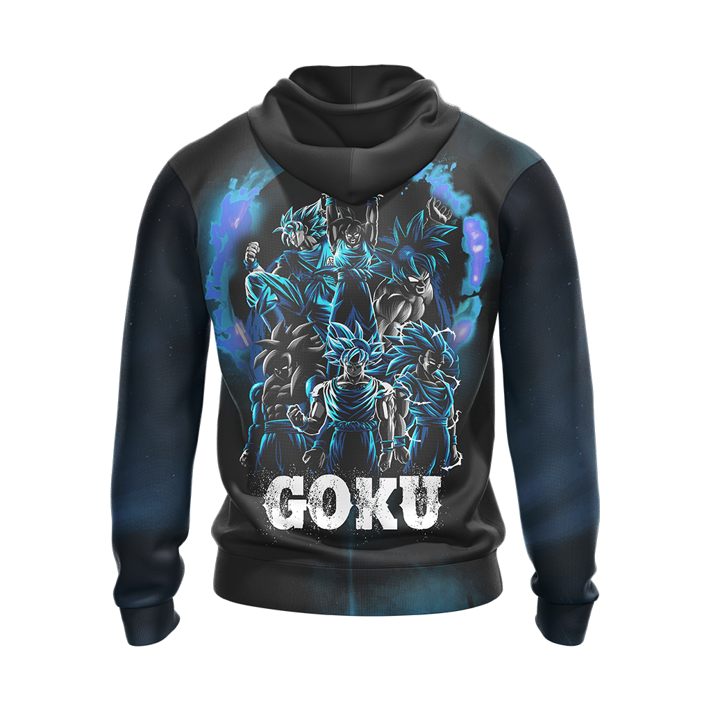 Dragon Ball - Goku New Style Unisex Zip Up Hoodie