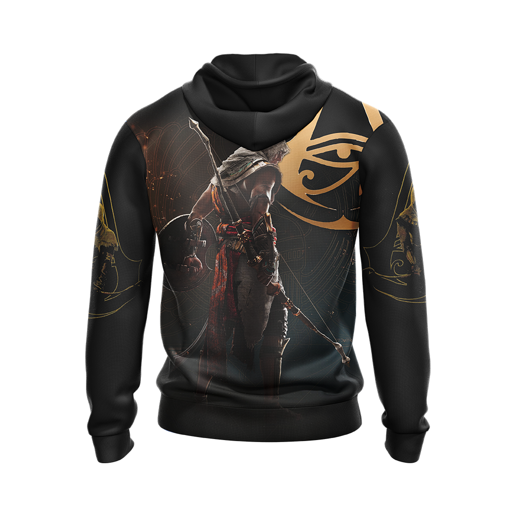 Assassin’s Creed Origins Logo with Bayek Unisex 3D T-shirt