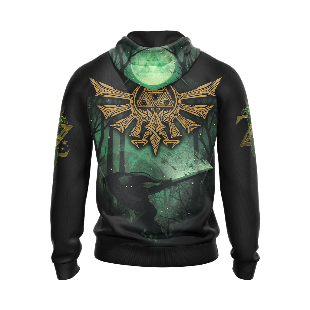 The Legend Of Zelda Unisex 3D T-shirt Zip Hoodie