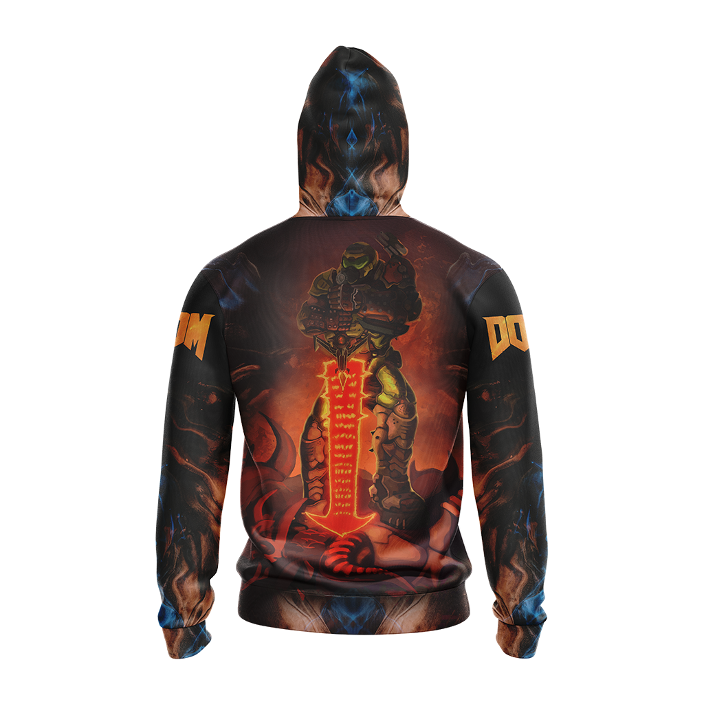 Doom ( Video Game ) Unisex 3D T-shirt