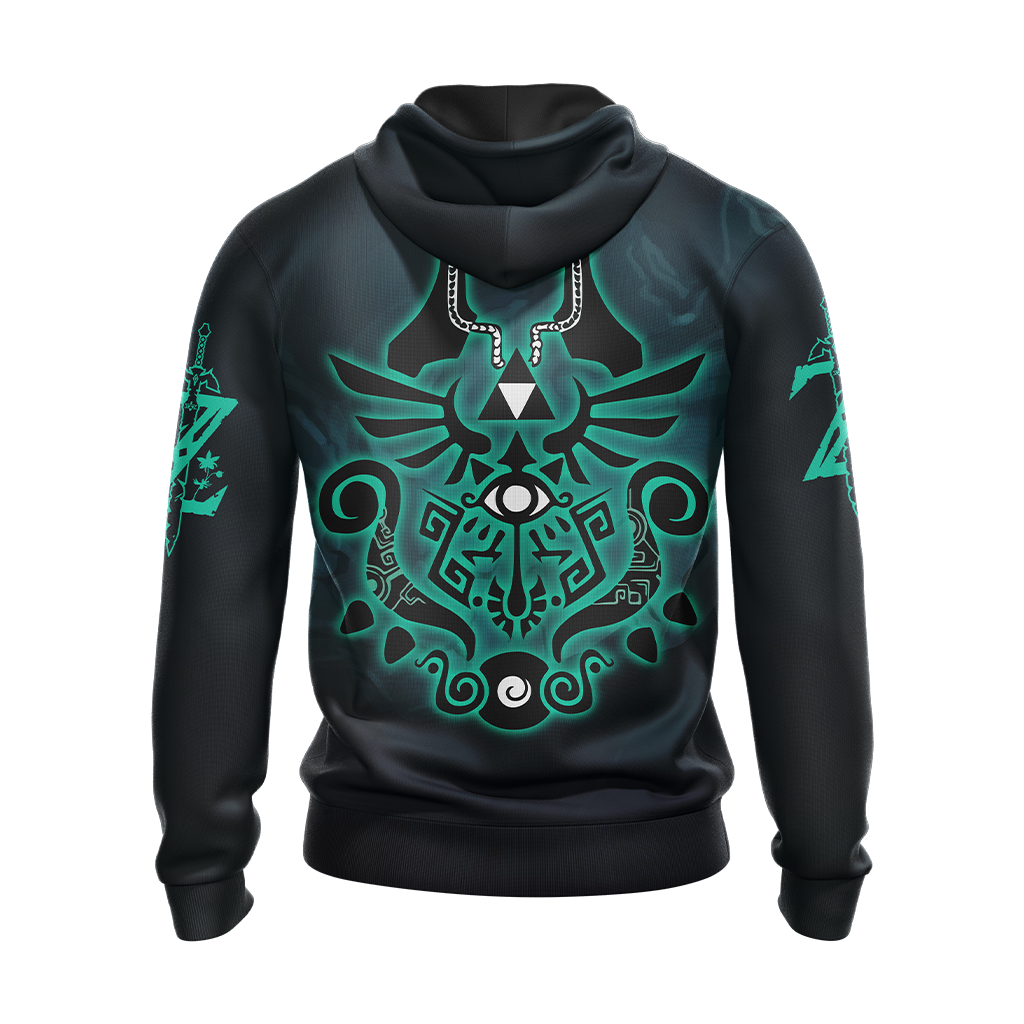 The Legend Of Zelda Twilight Princess, Wind Waker, and Skyward Sword Symbols Unisex 3D T-shirt Zip Hoodie Pullover Hoodie