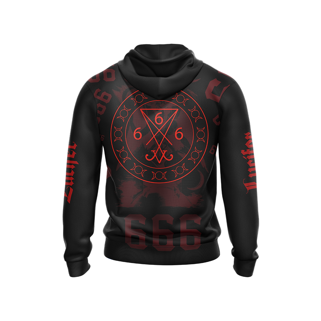 Lucifer (tv series) 666 tattoo Unisex 3D T-shirt