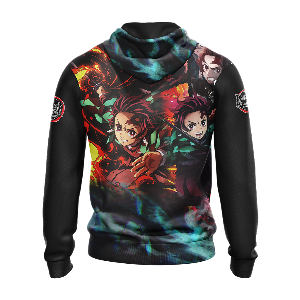 Demon Slayer Kamado Tanjiro Unisex 3D T-shirt Zip Hoodie Pullover Hoodie
