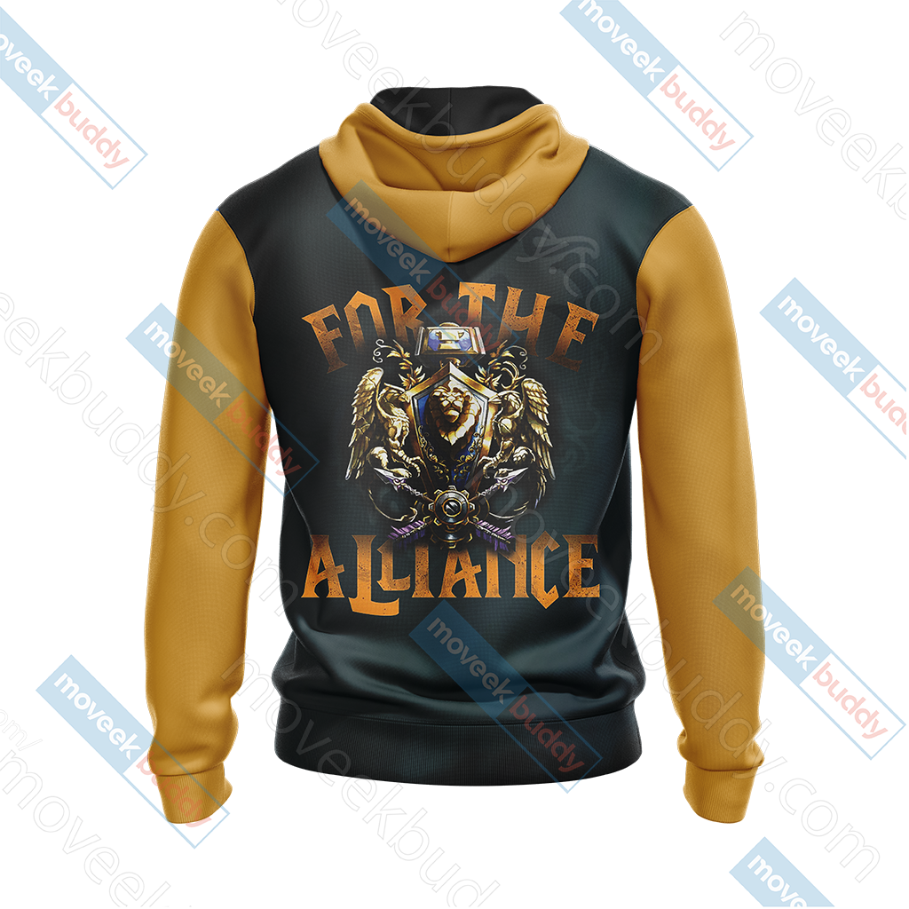 World Of Warcraft - For The Alliance Unisex 3D T-shirt