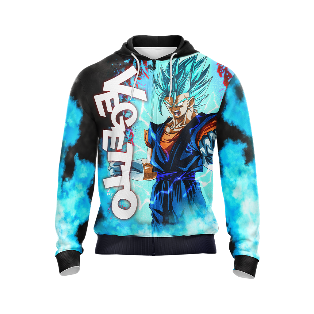 Dragon Ball Vegetto Unisex 3D T-shirt Zip Hoodie Pullover Hoodie