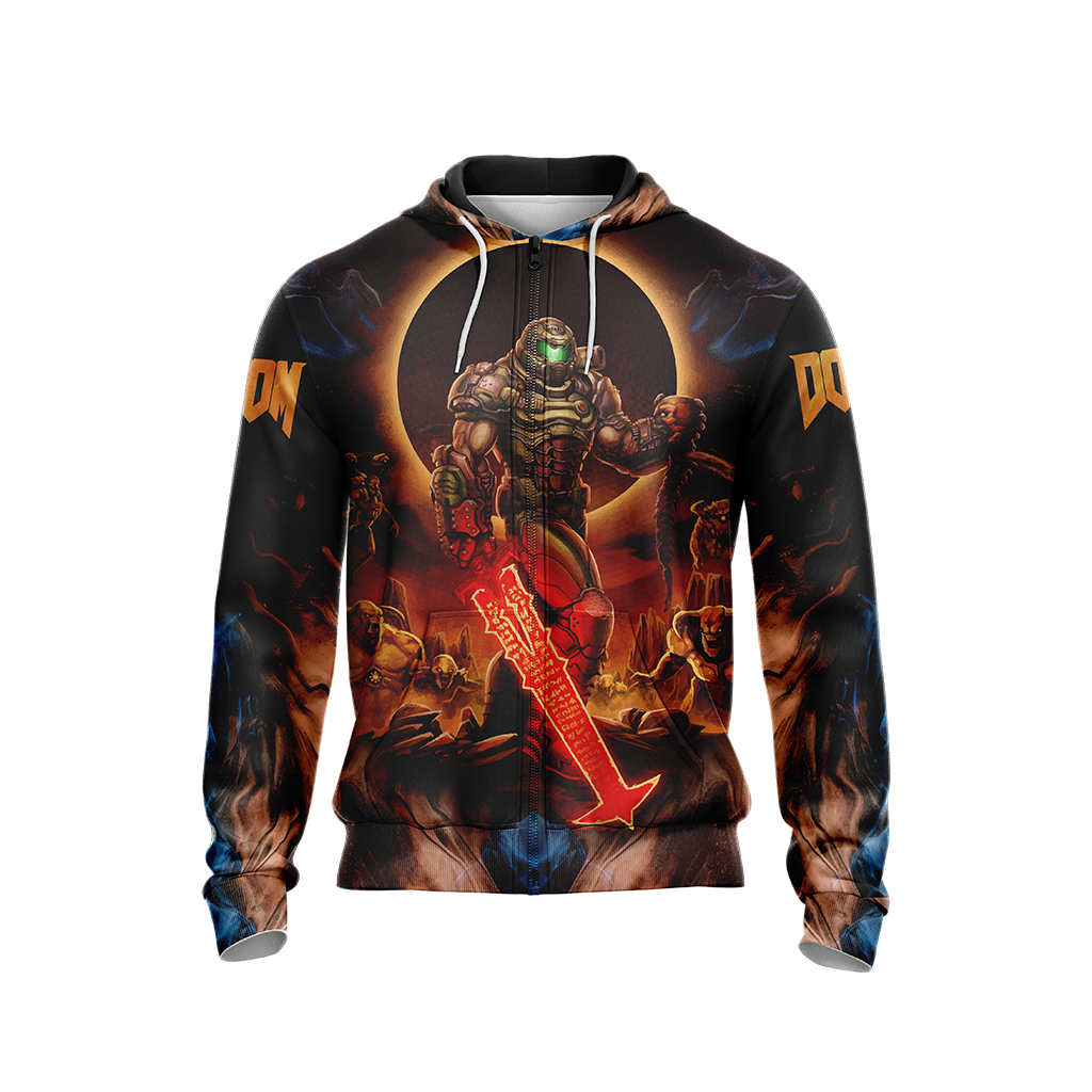 Doom ( Video Game ) Unisex 3D T-shirt