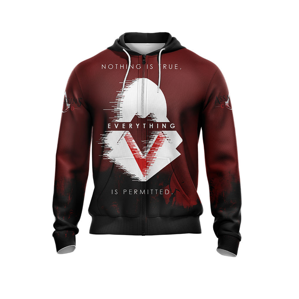 Assassin's Creed - Nothing Is True Everything Is Permitted Unisex 3D T-shirt