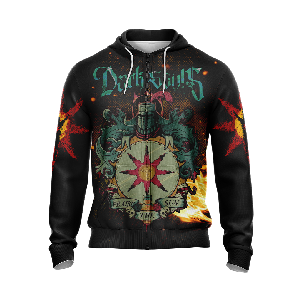 Dark Souls - Praise The Sun, Solaire of Astora Unisex 3D T-shirt
